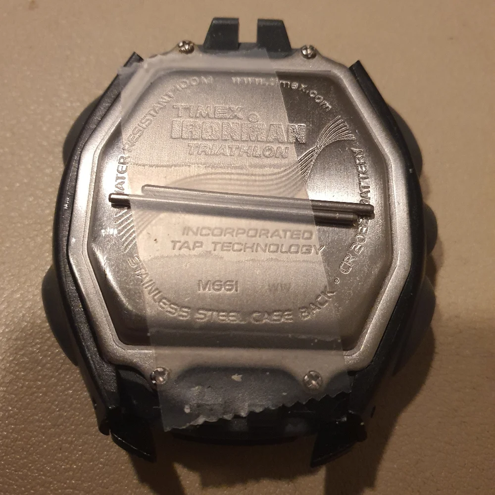 10/$20 Timex Ironman Sleek 250 Lap Tap Screen Digital Alarm Chrono Men's Watch